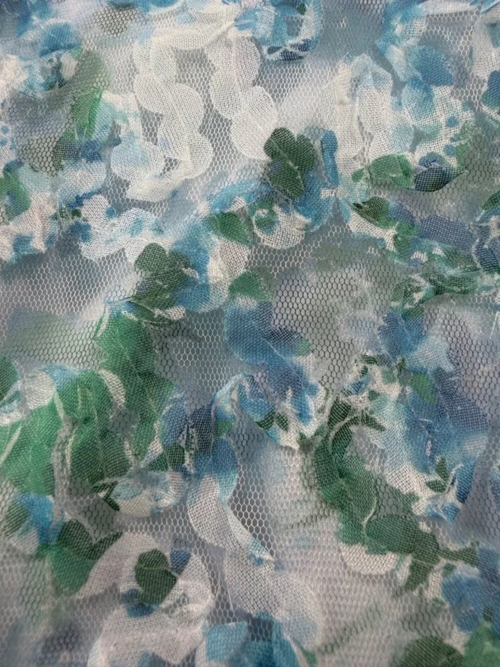 Tuckernuck Organza Palmerston Dress in Water Lilies Size Small